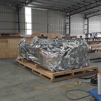 Sac de stockage sous vide extra large en feuille d'aluminium de précision pour l'expédition de machines en caisses en bois