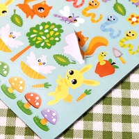 Lot de 332 autocollants animaux pour jardin, assortiment de stickers créatifs pour enfants, en gros pour enseignants, récompenses en classe et projets DIY