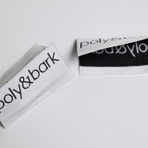 Étiquettes de vêtement tissées en coton Étiquettes de logo personnalisé pour sacs à vêtements et solutions d'étiquetage de vêtements - Product Image 2
