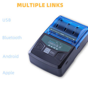 <span class=keywords><strong>Impresora</strong></span> de Etiquetas Térmica <span class=keywords><strong>Mini</strong></span> Bluetooth de 58mm, Inalámbrica, con Software SDK, para Tarjetas de Visita, Notas, Códigos de Barras, Compatible con Dymo POS - Product Image 3