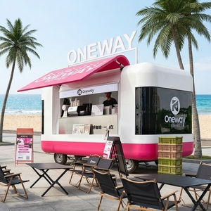 <span class=keywords><strong>Remolque</strong></span> Móvil de Comida para Café Totalmente Equipado en Venta, Bicicleta para Cerveza y Hielo, Carrito Plegable de Comida, Carrito de Venta Ambulante, Tienda Móvil Pop-up, Barbería Móvil - Product Image 1