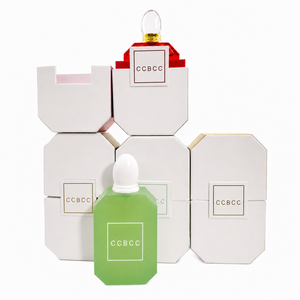 Perfume EDP Concentrado Unisex con Notas Florales, Frutales, Amaderadas y de Almizcle, Aroma Intenso y Duradero, en Envase Octagonal de Vidrio Multicolor - Product Image 2