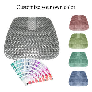 Cojín de sofá de silla de coche de refrigeración de Gel ortopédico multiusos, cojines de asiento lavables con diseño de panal para aliviar el dolor - Product Image 6