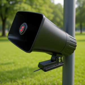 Haut-parleur extérieur 5Core 5x8 Bull Horn 65W 8Ohm étanche à montage mural mono pour usage extérieur - Product Image 2