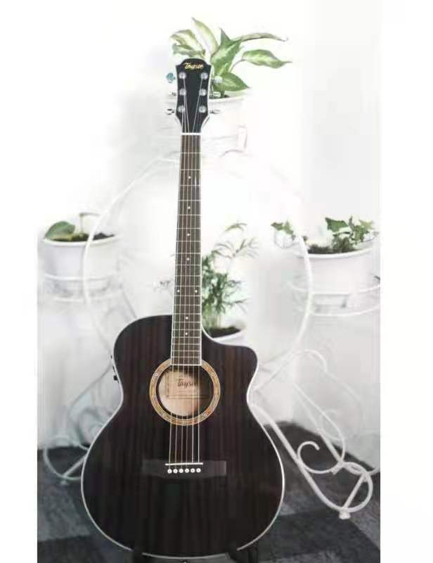 アコギ tayste Tayste 41 Inch Wooden Acoustic Guitar with Die Cast Keys