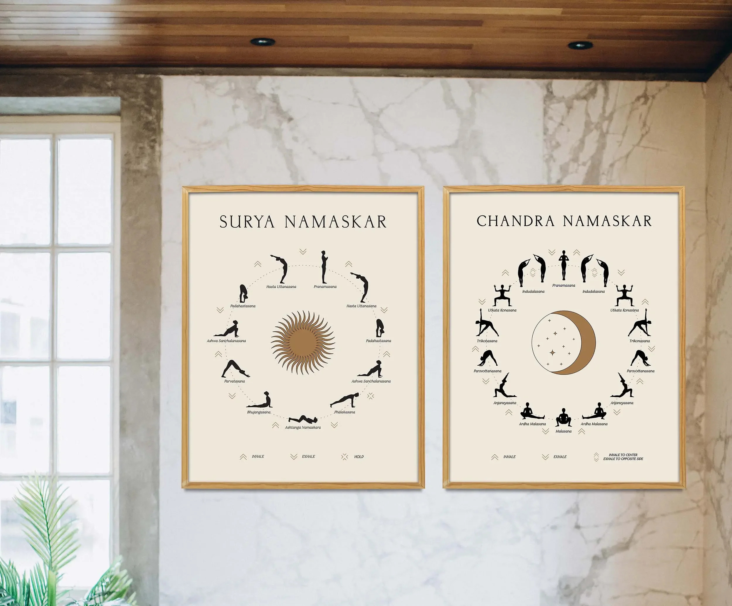 7 Chakras Poster - Yoga Abstract Art for Home Decor