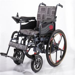 Portable Vélo <span class=keywords><strong>Prix</strong></span> de L'acier Léger Handicapé Électrique <span class=keywords><strong>Handbike</strong></span> Voyage Pliant Fauteuil Roulant - Product Image 2