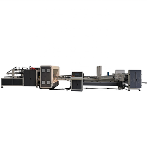 Máquina de grapadora y flejado de carpetas automáticas de China al por mayor para hacer cajas de cartón corrugado - Product Image 1