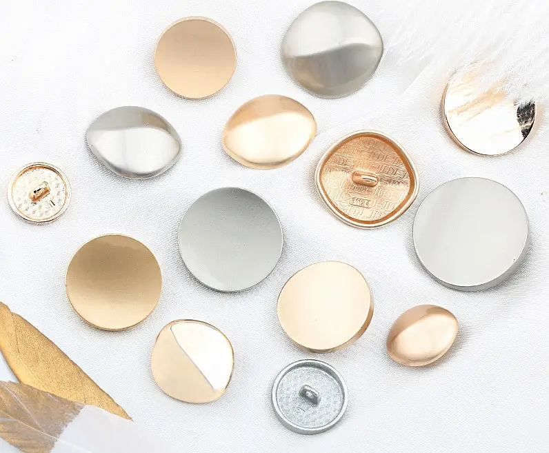 Ensemble de boutons de couture durables, 50 pièces, en métal, Logo personnalisé, boutons de remplacement réglables pour jean