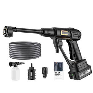 Lavadora <span class=keywords><strong>de</strong></span> coche inalámbrica <span class=keywords><strong>de</strong></span> alta presión <span class=keywords><strong>de</strong></span> 21V, máquina <span class=keywords><strong>de</strong></span> limpieza <span class=keywords><strong>de</strong></span> pistola <span class=keywords><strong>de</strong></span> agua portátil <span class=keywords><strong>con</strong></span> pulverizador inalámbrico para riego <span class=keywords><strong>con</strong></span> batería <span class=keywords><strong>de</strong></span> litio - Product Image 1