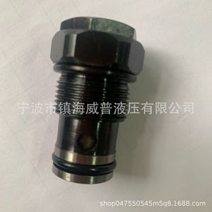 วาล์วตรวจสอบแบบเกลียว Df10 01 วาล์วไฮดรอลิกเหล็กกล้าคาร์บอนสำหรับน้ำมันอุณหภูมิปกติ - Product Image 1