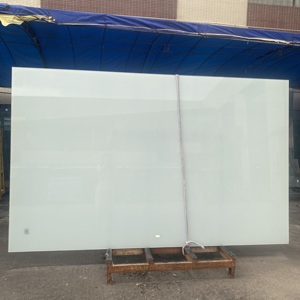 High Performance Large Format Color Printed Toughened Glass Panel For Upscale Restaurant <b>Privacy</b> Wall And Decoration - Product Image 4