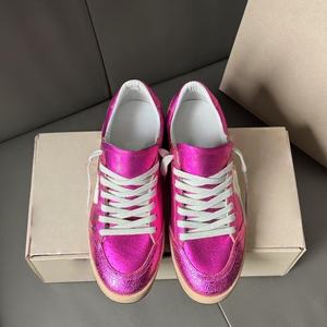 Chaussures de sport de luxe antidérapantes à paillettes, tendance mode, pour hommes, en cuir véritable, légères, vente en gros - Product Image 2