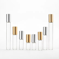 Flacons pulvérisateurs en verre de 1 ml, 2 ml, 50 ml, flacons échantillons vides, testeurs de parfum, vaporisateurs à pompe à fine brume, emballage cosmétique personnalisé