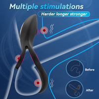 Kabelloser Ferngesteuerter Vibrationsring für Paare zum Gemeinsamen Vibrationserfahrten und Orgasmus für Männer und Frauen