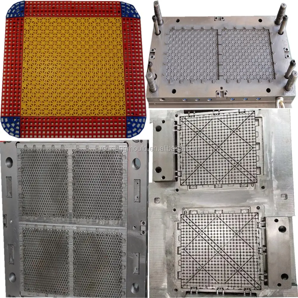 Spuitgietmatrijs Voor Vloertegelvorm Voor De Fabricage Van Plastic Matrijzen