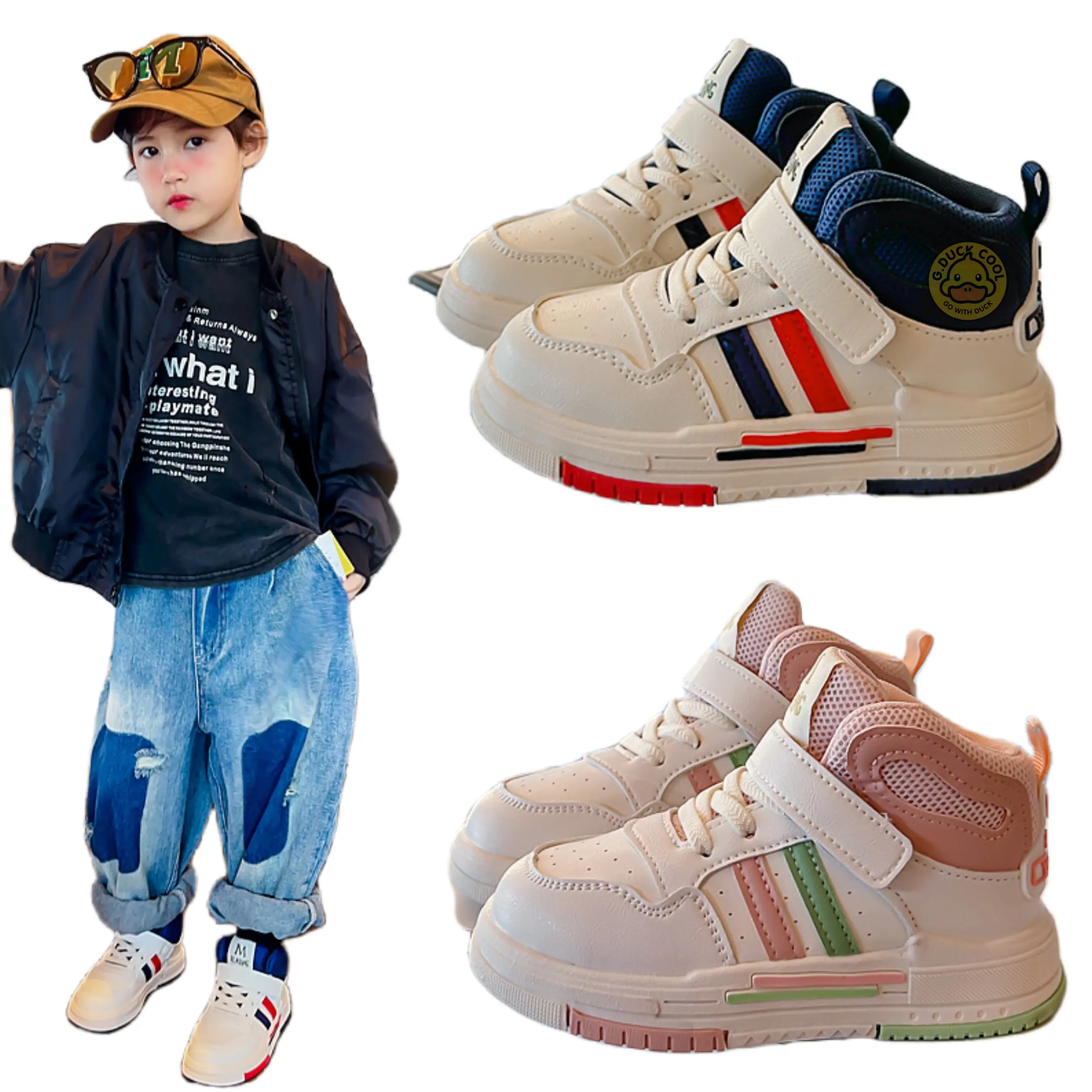 2024 new fashion Kids Shoes Autumn Spring for kids boys age 1-9 years old children sneakers boys girls casual shoes