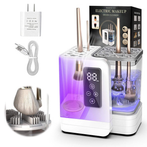 Máquina Limpiadora y Secadora de Brochas de Maquillaje Eléctrica, Limpieza y Secado Automático Rápido de Brochas, Esponjas y Difusores, Recargable por USB - Product Image 5