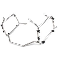 Supports de fixation latéraux et de toit en acier inoxydable 38L pour coffre de livraison Yamaha MT09 – Bagages de voyage pour moto