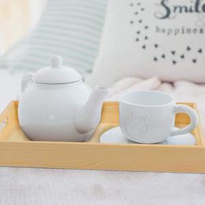 serving tray <b>7</b> pieces set wooden nesting tray rectangular storage tray with handle, suitable for kitchen party dinner snacks - Product Image 5