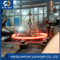 Anneau forgé ultra-résistant AerMet100 300M 4145, forgeage à chaud, soulagement de la tension, usinage CNC, anneau de précision pour la défense industrielle