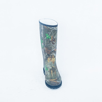 Chaussures de Camouflage imperméables en caoutchouc de haute qualité, bottes de chasse, randonnée en plein air néoprène hommes EVA bottes d'hiver unisexes pour adultes