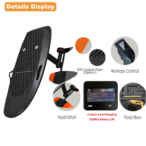 Tabla de Surf Eléctrica de Hidroala Completa de Carbono, Tabla de Surf Efoil de Alta Potencia de 8000 W - Product Image 6