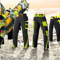 Pantalon de travail d'électricien personnalisé, antibactérien, unisexe, impression en relief, sac suspendu pour clé à molette, vêtements de travail en polyester