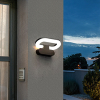 Applique murale LED pliable et créative moderne, éclairage décoratif étanche pour restaurants hôtels couloirs jardins