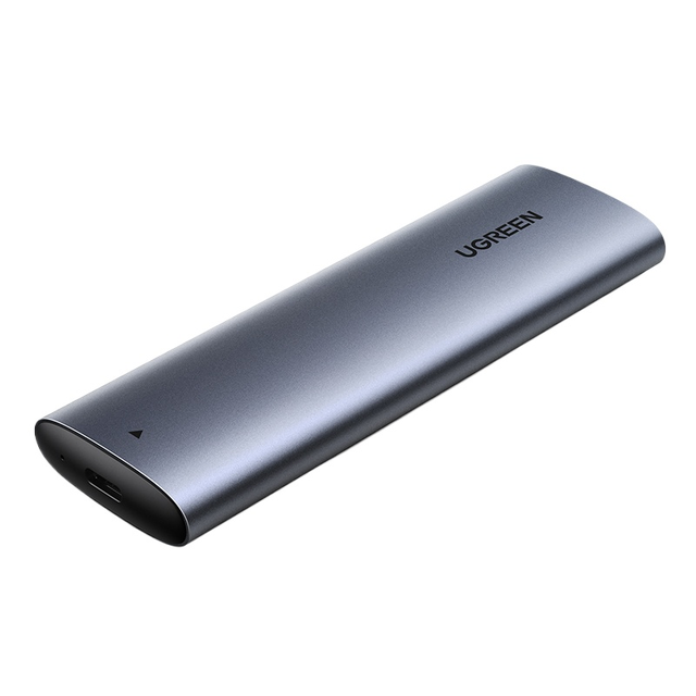 UGREEN M.2 NVMe SSD Enclosure Adapter Aluminum 10 Gbps USB C 3.1 Gen 2 To NVMe PCIe M-Key Solid State Drive External Enclosure