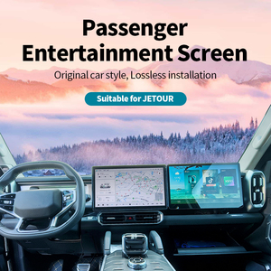 Jetour Shanhai Front Passenger Entertainment Screen 15.6" 1080p Capacitive Touch Screen Android 13 TV Stereo. Non-Destructive - Product Image 1