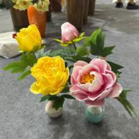 T-FT106 Fleurs en mousse EVA de haute qualité, fleurs décoratives, couronnes et plantes, décoration et fournitures de mariage, aménagement paysager, vente en gros