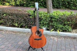 Guitare acoustique de 41 pouces à entretien facile, en bois d'épicéa et d'acajou, guitare acoustique électrique pour débutants, Alston SP-15G - Product Image 5