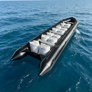 <span class=keywords><strong>Bateau</strong></span> pneumatique épais de 7M, 8M, 9M, 10M en PVC Hypalon avec plancher en aluminium, robuste, pour usage offshore, destiné aux acheteurs européens - Product Image 5