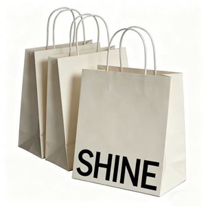 Bolsas de Papel Kraft de Lujo Hechas a Mano con Cierre Magnético e Impresión de Logotipo para Regalos de Boda, Cumpleaños, Festividades y Empaquetado de Artesanías - Product Image 2