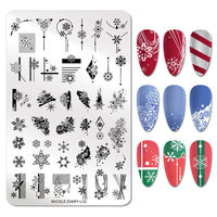 Plaques d'estampage 3d motif fleurs en silicone, pour ongles, personnalisées, dessin animé, french manucure, 2020 pièces