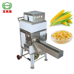 Machine de traitement de maïs frais à moteur électrique batteuse de maïs sucré avec haute capacité automatique 400-500 kg/h - Product Image 3