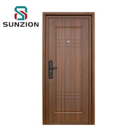 Portes Extérieures pour Maisons, Anti-Vol, Acier, Surface Finie, Villa, Hôtel, Appartement, Porte de Sécurité Moderne Extérieure