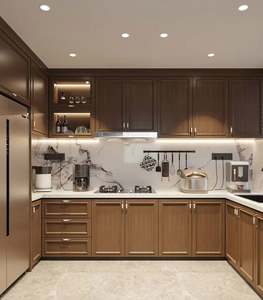 Armoire de cuisine à plat Armoire de cuisine personnalisée Cuisine intelligente - Product Image 6