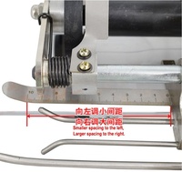 Machine automatique de découpe et de rembobinage de tissus, de découpe de bandes de tissu et de rubans biaisés