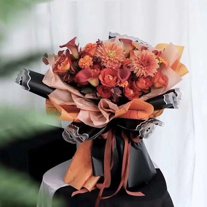 Tondo <span class=keywords><strong>Littoral</strong></span> Hansel Papier D'emballage En Gros Matériaux D'emballage Étanche Art Floral Bouquet De <span class=keywords><strong>Fleurs</strong></span> Fraîches Papier D'emballage - Product Image 5