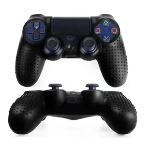 Data Frog Anti-slip Silicone Cover Case For SONY Playstation 4 PS4 Controller Rubber Case For PS4 Pro Slim Gamepad