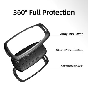 Housse de clé compatible avec Chery Omoda 5 Tiggo 7 Tiggo 8 Tiggo 8 Pro pour Jaecoo 7, porte-clés, étui de protection pour clé, porte-clés - Product Image 3