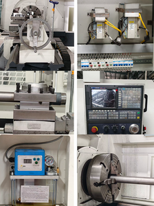 <span class=keywords><strong>Torno</strong></span> horizontal CNC automático QK1316 con orificio de husillo de 165 mm y máquina de roscado para la industria petrolera con doble mandril para el procesamiento de tuberías de petróleo - Product Image 4