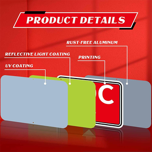 FDC ป้ายถนนอลูมิเนียมสะท้อนแสงพร้อมลูกศรลงในร่ม/กลางแจ้งป้ายเชื่อมต่อแผนกดับเพลิงที่มีการป้องกันรังสียูวีจากสภาพอากาศ - Product Image 2