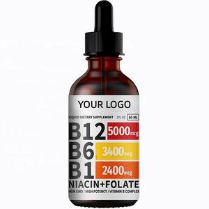 Gotas Líquidas Orales de Complejo de Vitamina B1, B6 y B12 de 60 ml para Apoyo Antioxidante e Inmunológico, Suplementos para el Cuidado de la Salud, Complejo de Vitamina B - Product Image 4