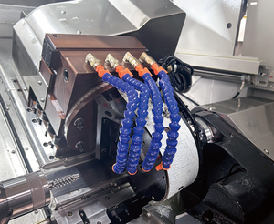 Hansun HS-35WL Dual-Trục Chính <span class=keywords><strong>CNC</strong></span> Má<span class=keywords><strong>y</strong></span> Tiện Sống Dụng Cụ Tốc Độ Cao Chủ Đề Nội Bộ Cắt <span class=keywords><strong>Y</strong></span>-Trục Tự Động Lắp Ráp - Product Image 5