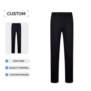 מכנסי ספורט גברים ארוכים, קלים, נושמים, בצבע אחיד, רחבים ונינוחים, בהתאמה אישית וסיטונאית מיצרן מקורי - Product Image 1