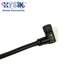 ชุดสายเคเบิลเชื่อมต่อแบบมุมฉาก 90 องศา รุ่น M8 4 ขั้ว ตัวเมีย วัสดุ PVC PUR - Product Image 2