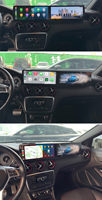 Écran double 12,3 pouces Android pour Mercedes Benz W176 Classe A A180 A200 A45 NTG 5.0 NTG4.5 Style MBUX CarPlay sans fil 8 cœurs 8G+128G